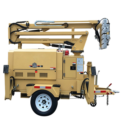 Αγορά Mobile Light Tower Outdoor LED Lighting Tower 9m Hydraulic Mast Diesel Light Tower online manufacture