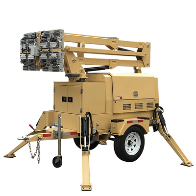 Αγορά Trailer Mounted Light Towers Frequency 50/60HZ Construction Portable Light Tower online manufacture