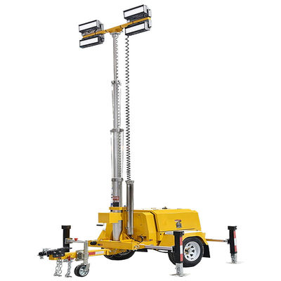 Αγορά Mobile Light Tower 4m 6.5m 9m Height Telescopic Light Towers LED Diesel Light Tower Manufacturers online manufacture