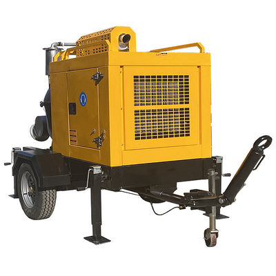 Αγορά Αντλία νερού ντίζελ ταχείας αυτο-αναρρόφησης αντλία λυμάτων 4 6 8 ιντσών φορητή αντλία νερού online manufacture