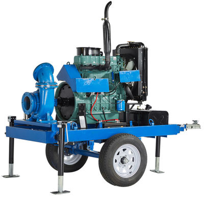 Αγορά Portable Diesel Engine Pump Set Construction Dewatering Trash Water Pump 6Inch Diesel Water Pump online manufacture