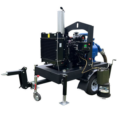 Αγορά Factory Diesel Powered Water Pumps High Suction Industrial Fluid Transfer Mobile Water Pump online manufacture