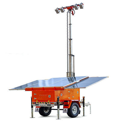 Αγορά Solar Lighting Towers Beam Angle 350° High Output Solar Lights Construction Sites Portable Solar Light Tower online manufacture