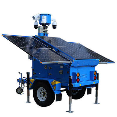 Αγορά Solar Light Tower Renewable Energy Mining Surveillance Tower Lighting  IP65 Rating Mobile Light Tower online manufacture