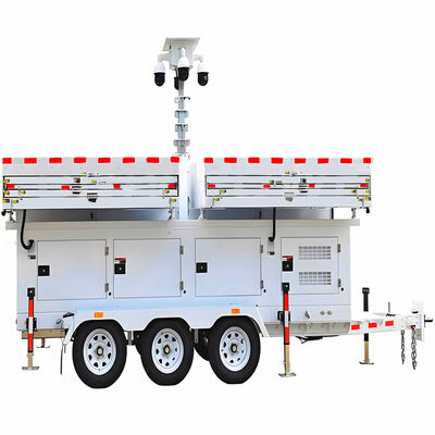 Αγορά Περιστρεφόμενη κάμερα παρακολούθησης Ηλιακός πύργος φωτισμού Βιομηχανικός πύργος φωτισμού Ηλιακός πύργος φωτισμού online manufacture