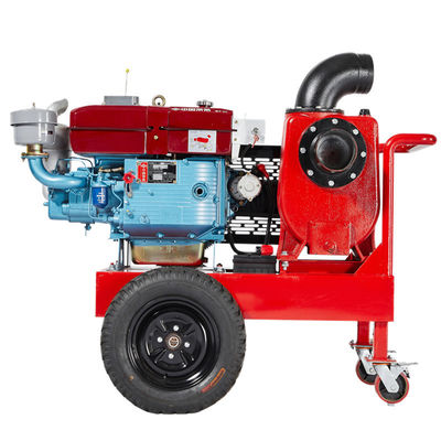 Αεροπορική αντλία για τα απόβλητα εύκολη στην μετακίνηση ντίζελ αντλία νερού μικρή απλή στεγνή αντλία