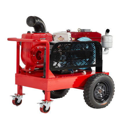 Φθηνή Κινητή Αντλία Νερού Ροής 25 m³/h Αυτο-αναρροφητική Αντλία Ελαφριά Ντίζελ Αντλίες Νερού