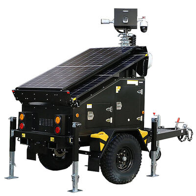 Φορητό Solar Light Tower Remote Connectivity 4G/5G Outdoor Light Tower Solar LED Lighting Tower