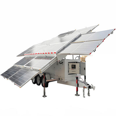 Torre de luz solar móvil de alta calidad para espacios temporales para eventos, torre de luz telescópica, torre de luz solar en venta