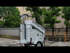 Τηλεσκοπικός Πύργος Φωτισμού Ανανεώσιμων Πηγών Ενέργειας Κινητός Ηλιακός Πύργος Φωτισμού Οικονομικός Πύργος Φωτισμού