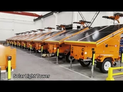 Κατασκευή Φωτιστικοί πύργοι Φωτιστικός πύργος LED Υποδομή Υποστήριξη Κινητός Ηλιακός Φωτιστικός Πύργος