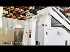 Φορητός γεννήτης φωτεινός πύργος Ζώνες έκτακτης ανάγκης LED Πύργος φωτισμός Ηλιακός πύργος φωτισμού