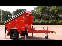 Πύργοι Φωτισμού με Ηλιακή Ενέργεια Γωνία Δέσμης 360° Φώτα Ηλιακής Ενέργειας Υψηλής Απόδοσης Εργοτάξια Φορητός Ηλιακός Φωτισμός