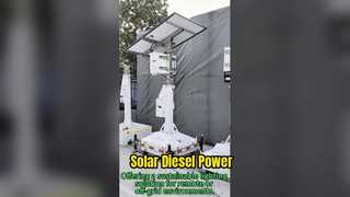 Solar Diesel Hybrid Power System For Reliable Energy